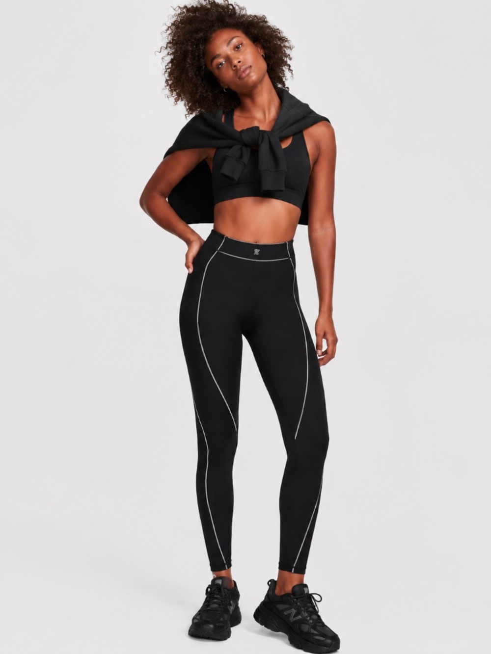 NWT Victoria’s Secret Sport Black Leggings Sz S